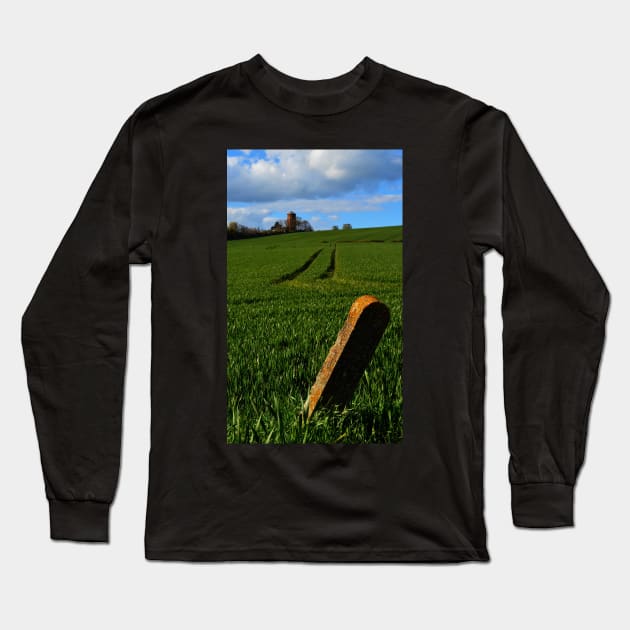 Linton Water Tower. Cambridgeshire, United Kingdom Long Sleeve T-Shirt by IgorPozdnyakov